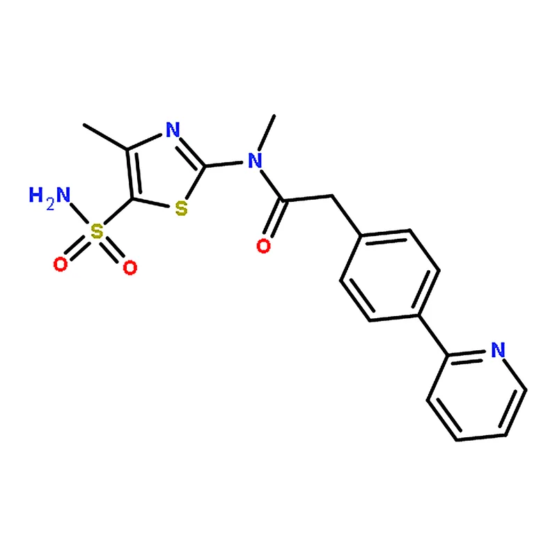 RHAWN N-Methyl-N-(4-methyl-5-sulfamoylthiazol-2-yl)-2-(4-(pyridin-2-yl)phenyl)acetamide