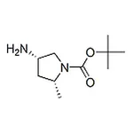 RHAWN (2R,4S)-tert-Butyl 4-amino-2-methylpyrrolidine-1-carboxylate