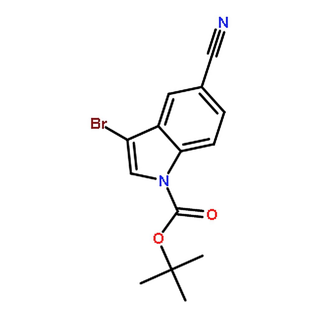 RHAWN 1-Boc-3-Bromo-5-cyanoindole