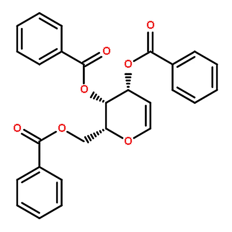 RHAWN (2R,3R,4R)-2-((Benzoyloxy)methyl)-3,4-dihydro-2H-pyran-3,4-diyl dibenzoate