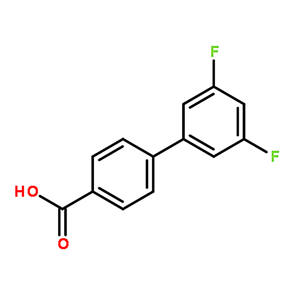RHAWN 4-BIPHENYL-3'，5'-DIFLUORO-CARBOXYLIC ACID