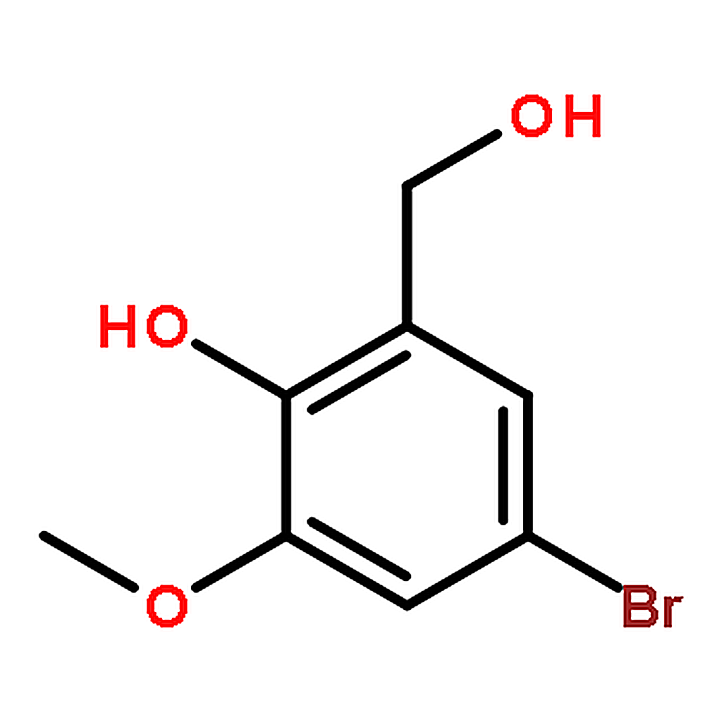 RHAWN 4-bromo-2-(hydroxymethyl)-6-methoxybenzenol