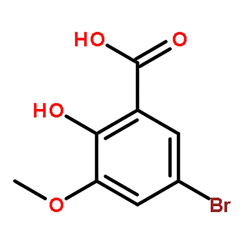 RHAWN 5-Bromo-2-hydroxy-3-methoxybenzoic acid