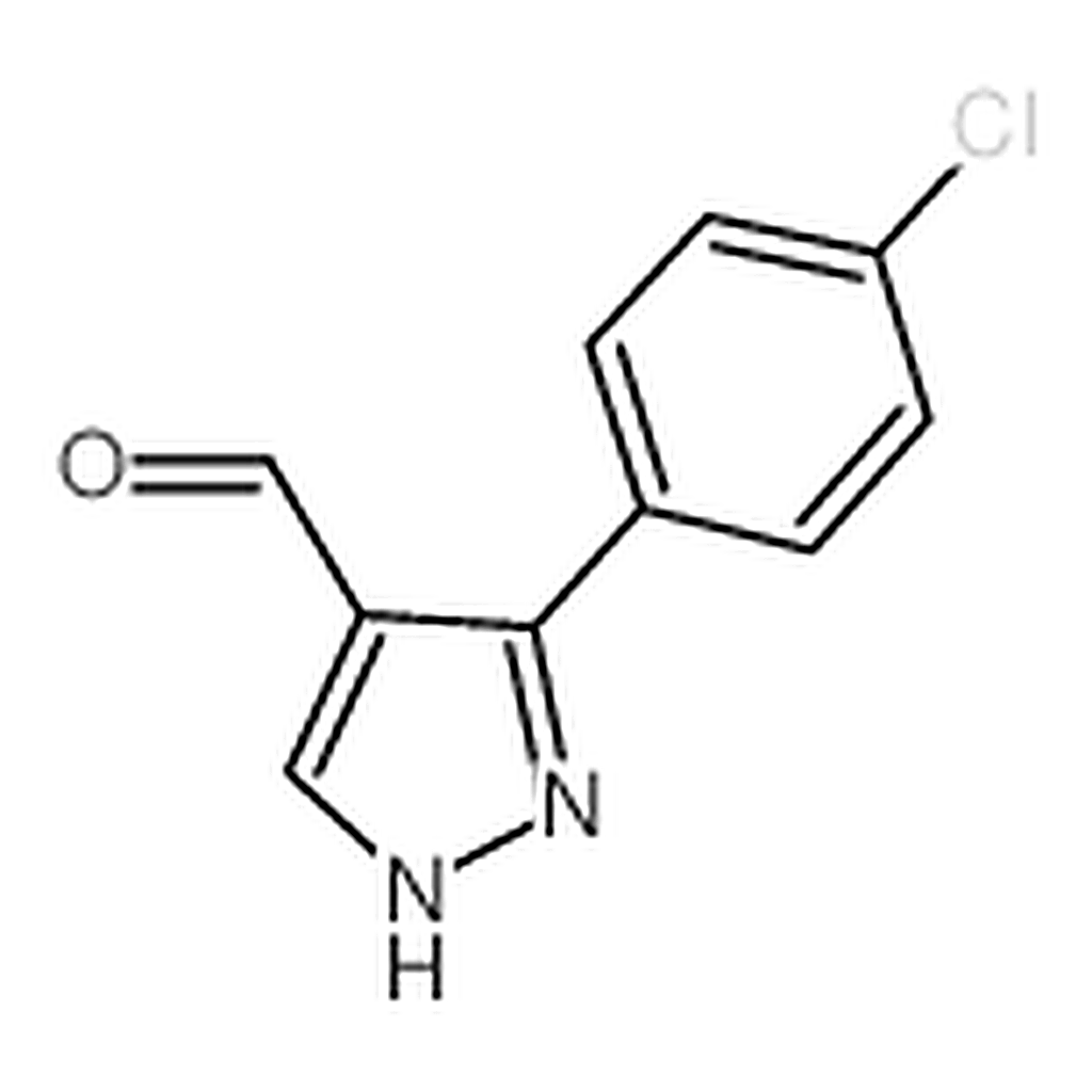 RHAWN 3-(4-CHLOROPHENYL)-1H-PYRAZOLE-4-CARBALDEHYDE