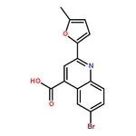 RHAWN 6-Bromo-2-(5-methylfuran-2-yl)quinoline-4-carboxylic acid