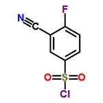 RHAWN 3-Cyano-4-fluorobenzenesulfonyl chloride
