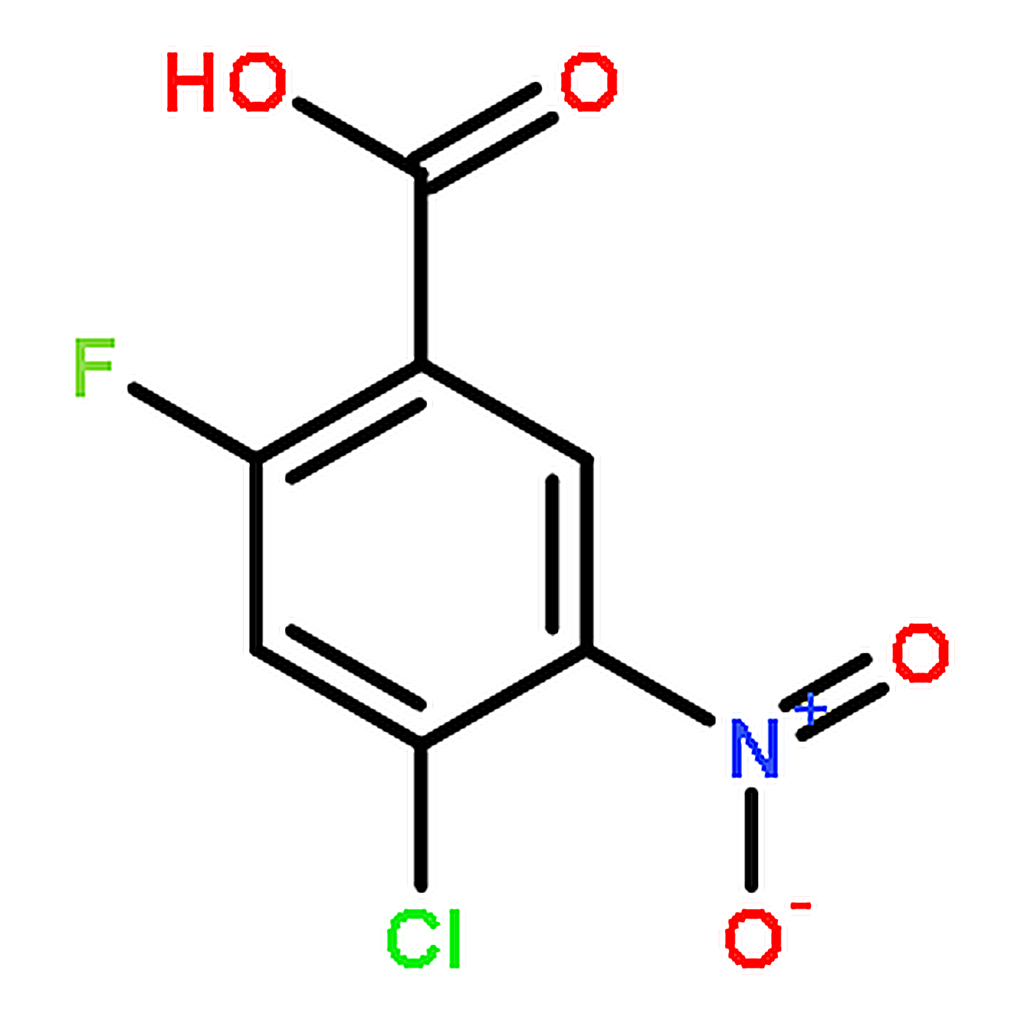 RHAWN 4-Chloro-2-fluoro-5-nitrobenzoic acid