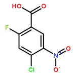 RHAWN 4-Chloro-2-fluoro-5-nitrobenzoic acid
