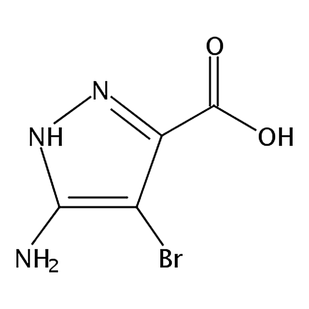 RHAWN 3-Amino-4-bromo-1H-pyrazole-5-carboxylic acid