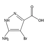 RHAWN 3-Amino-4-bromo-1H-pyrazole-5-carboxylic acid