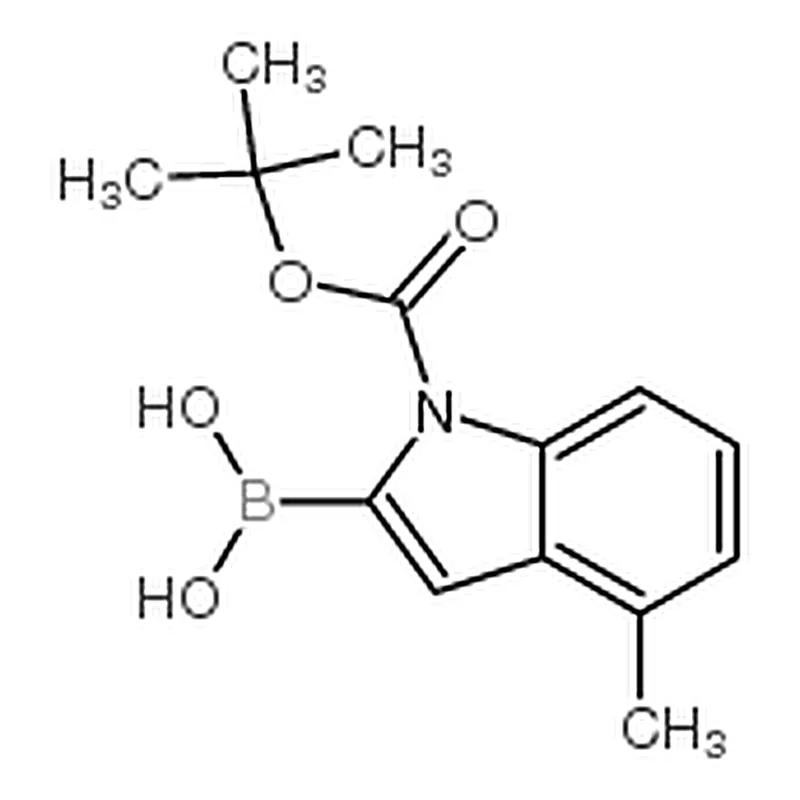 RHAWN N-(tert-Butoxycarbonyl)-4-methylindole-2-boronic acid