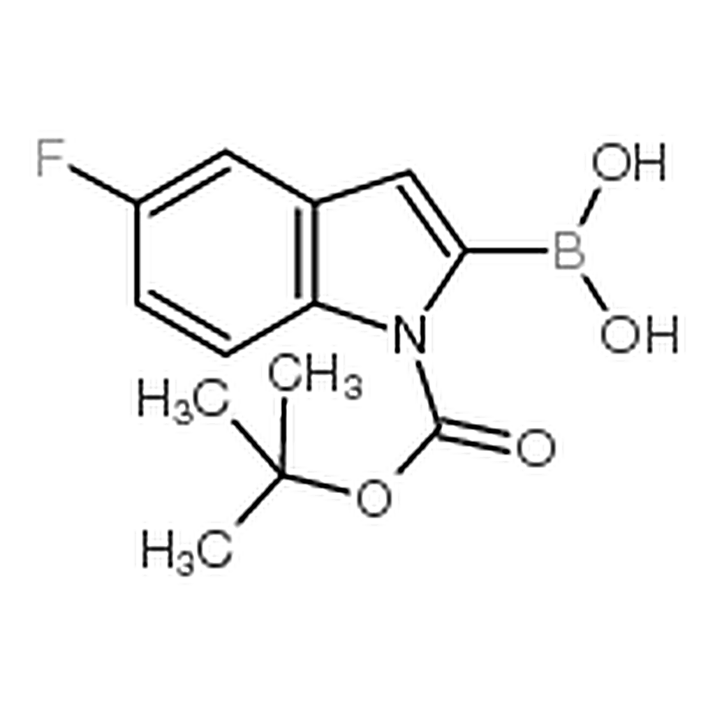 RHAWN 1-Boc-5-fluoroindole-2-boronic Acid