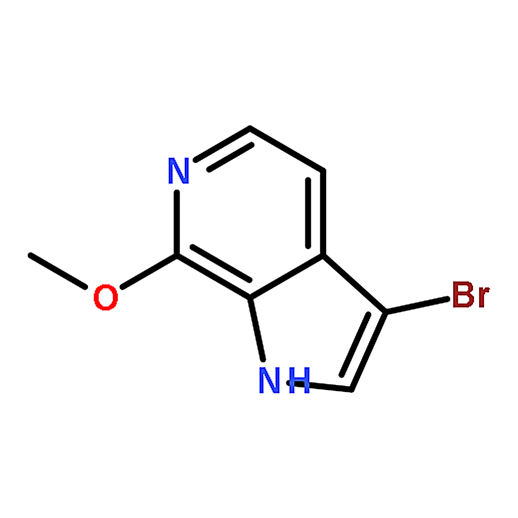 RHAWN 3-Bromo-7-methoxy-1H-pyrrolo[2,3-c]pyridine