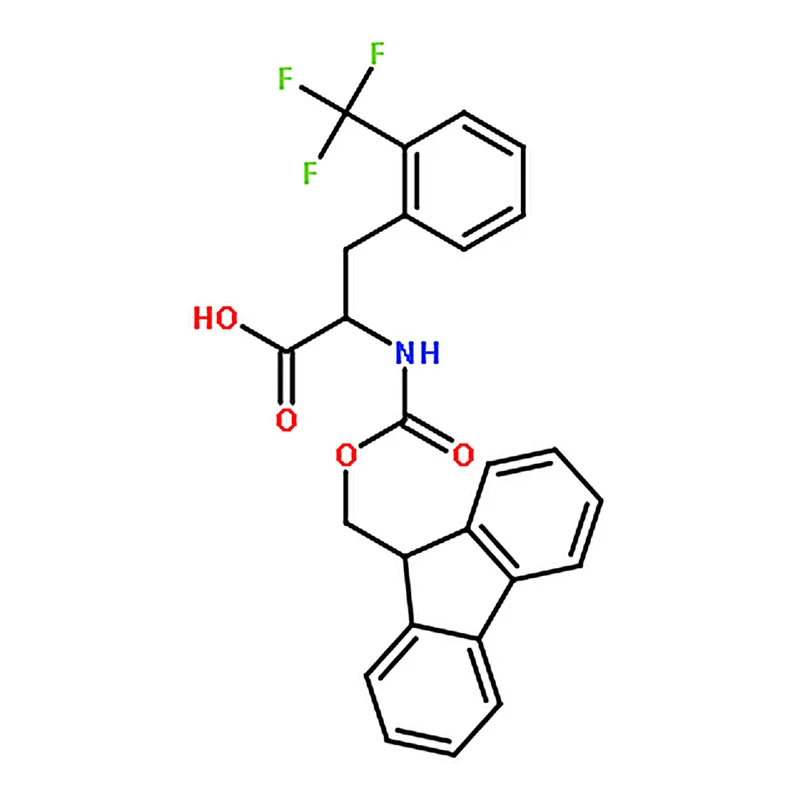 RHAWN (R)-2-((((9H-Fluoren-9-yl)methoxy)carbonyl)amino)-3-(2-(trifluoromethyl)phenyl)propanoic acid