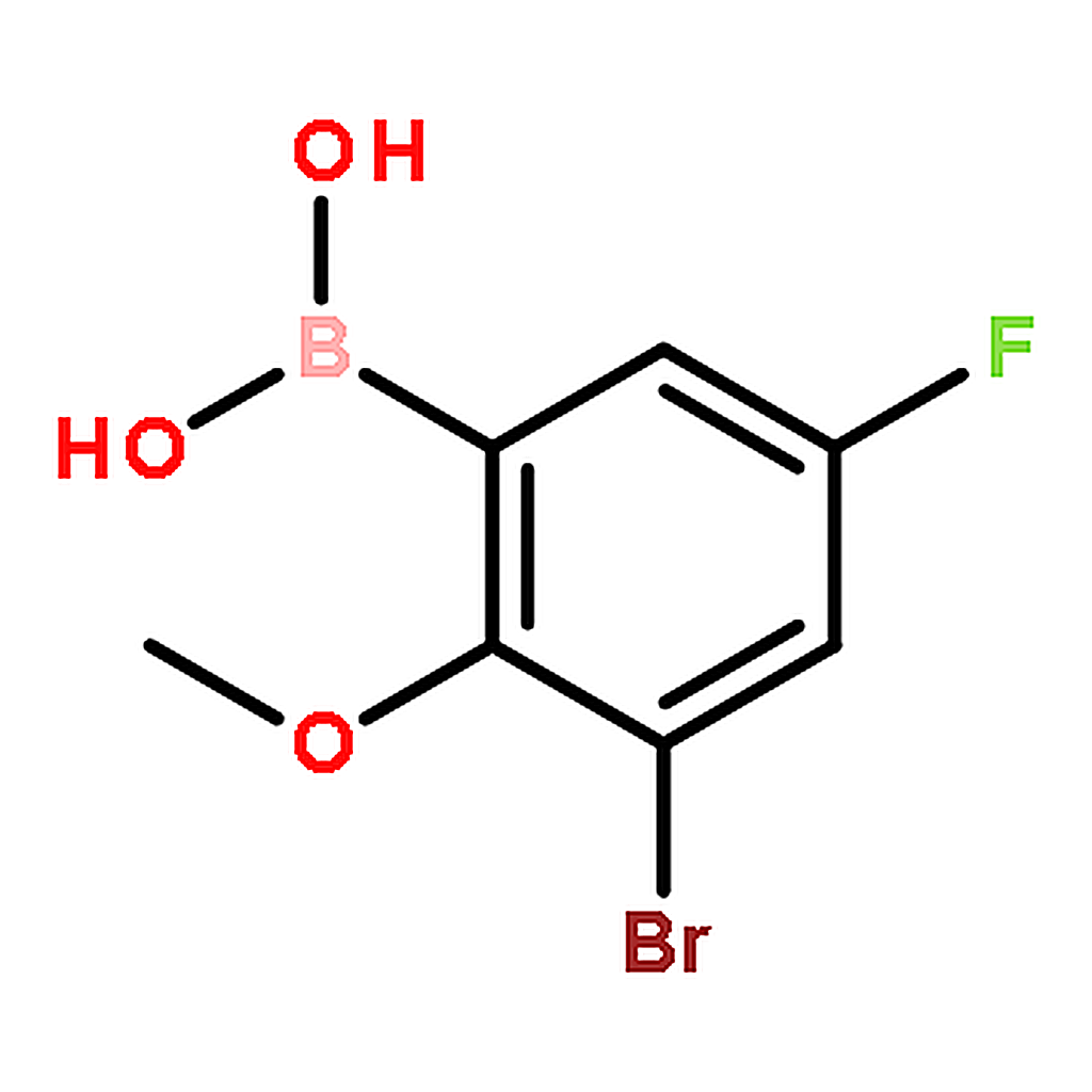 RHAWN (3-Bromo-5-fluoro-2-methoxyphenyl)boronic acid