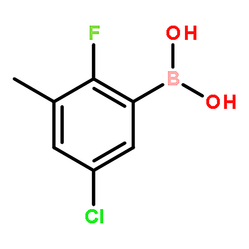 RHAWN 5-Chloro-2-fluoro-3-methylphenylboronic acid