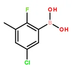 RHAWN 5-Chloro-2-fluoro-3-methylphenylboronic acid