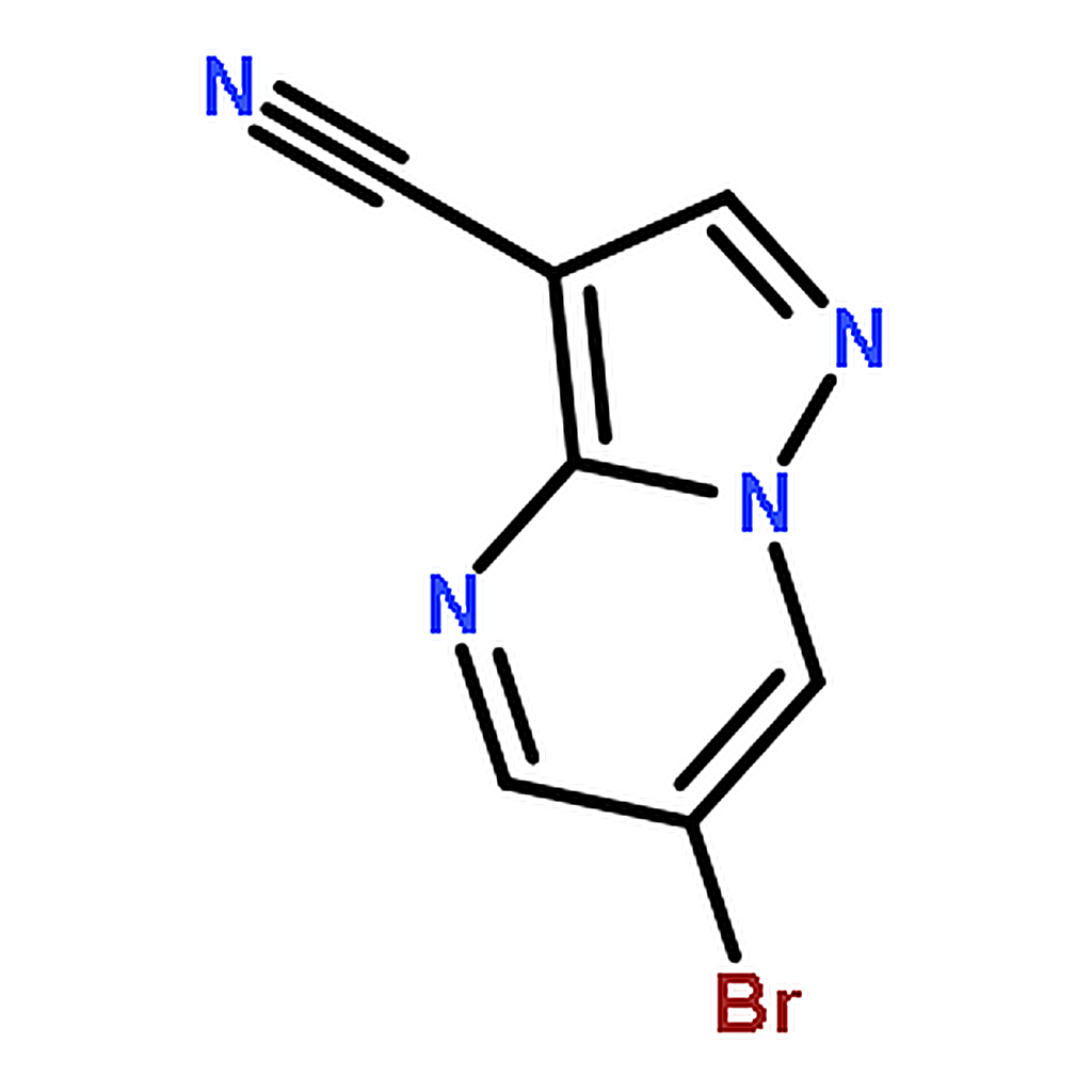 RHAWN 6-Bromopyrazolo[1,5-a]pyrimidine-3-carbonitrile