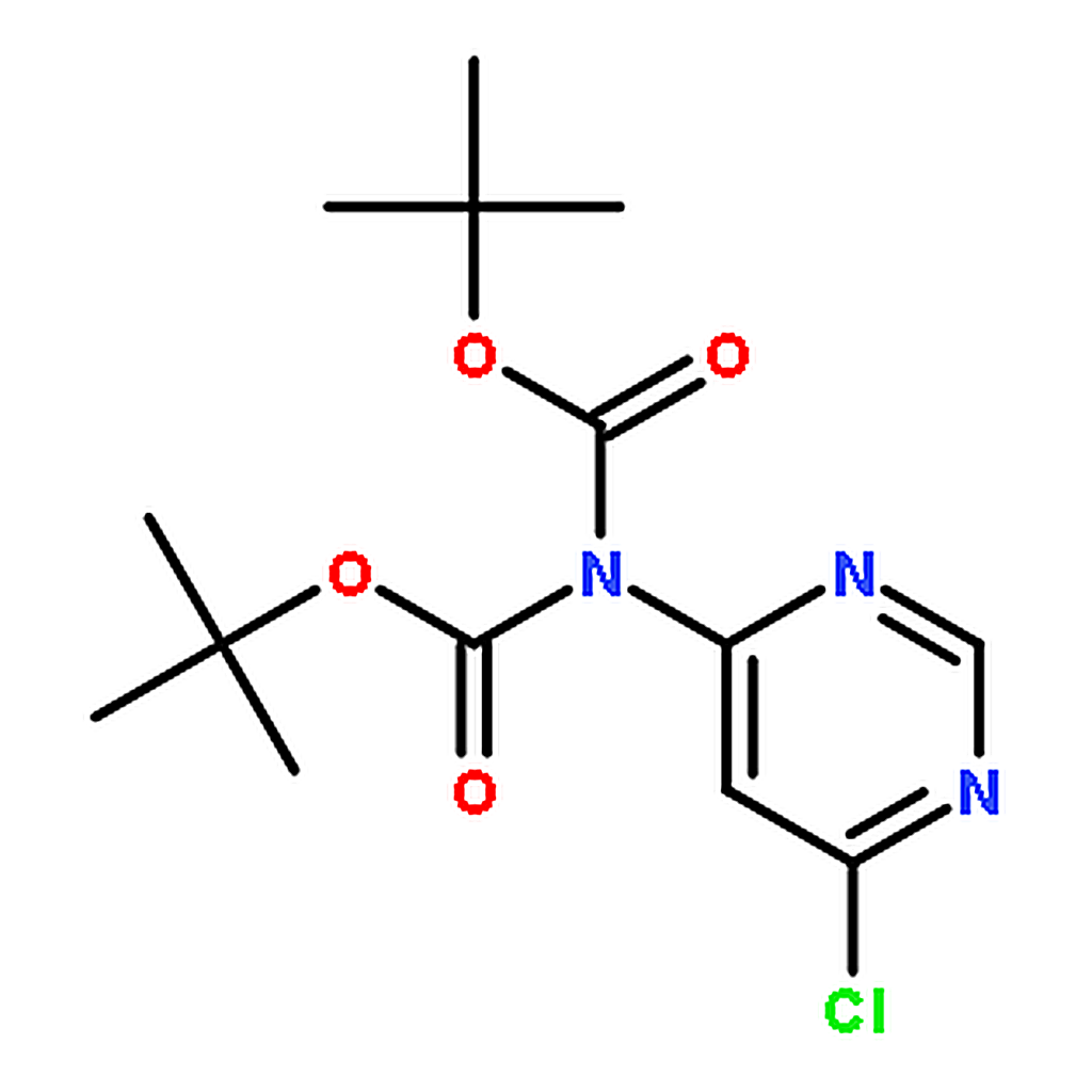 RHAWN N,N-DiBoc-4-amino-6-chloropyrimidine