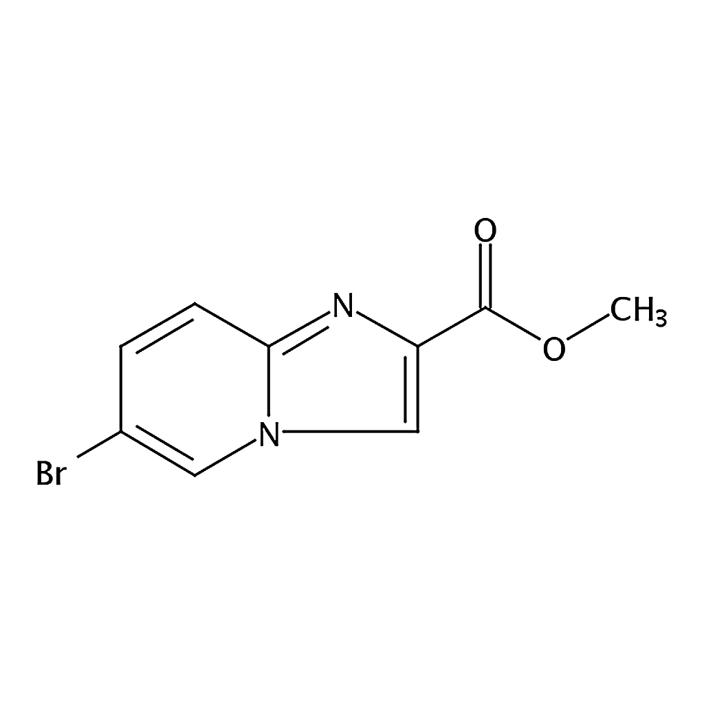 RHAWN Methyl 6-bromoimidazo[1,2-a]pyridine-2-carboxylate