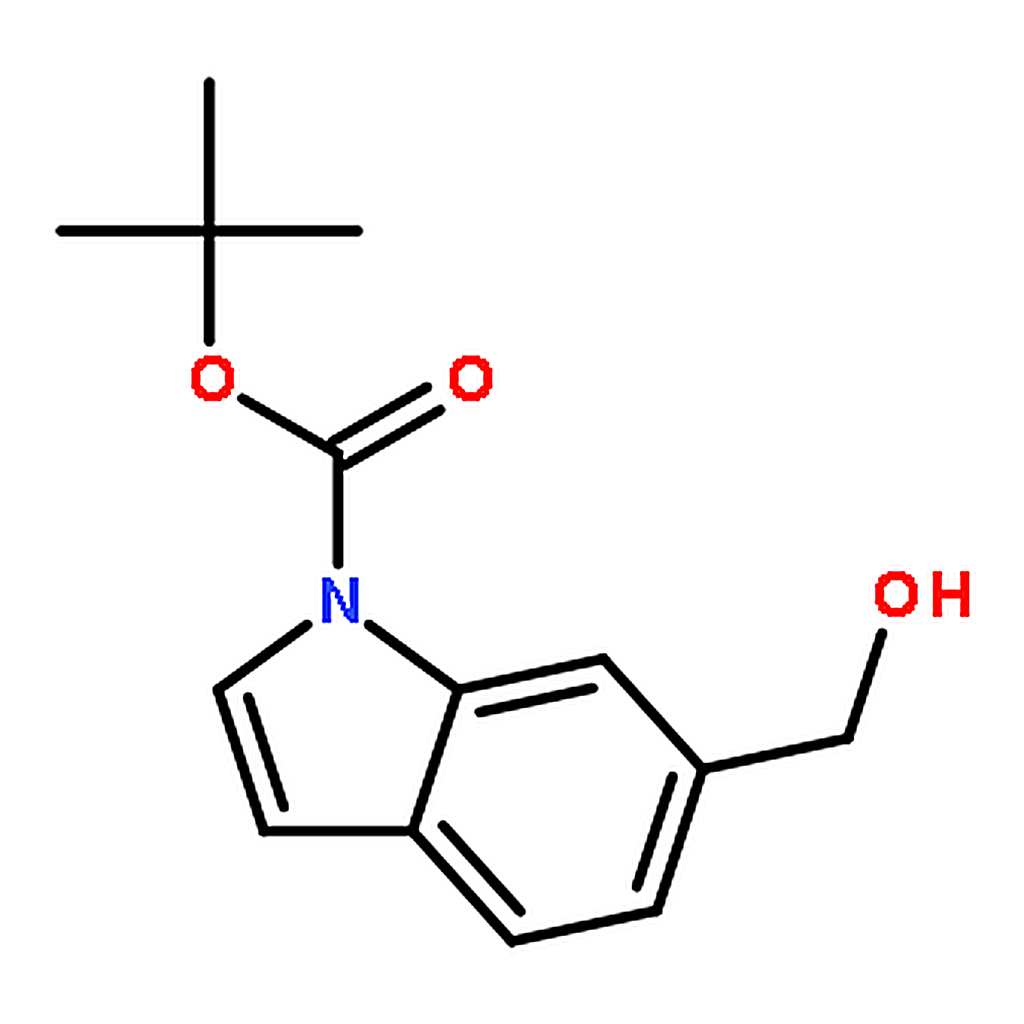 RHAWN tert-Butyl 6-(hydroxymethyl)-1H-indole-1-carboxylate