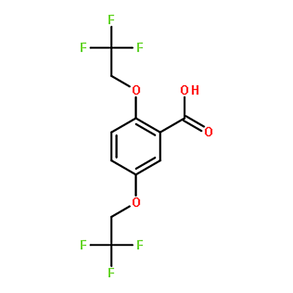 RHAWN 2,5-Bis(2,2,2-trifluoroethoxy)benzoic acid