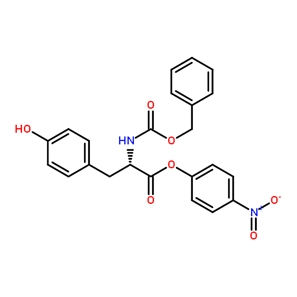 RHAWN 4-Nitrophenyl ((benzyloxy)carbonyl)-L-tyrosinate