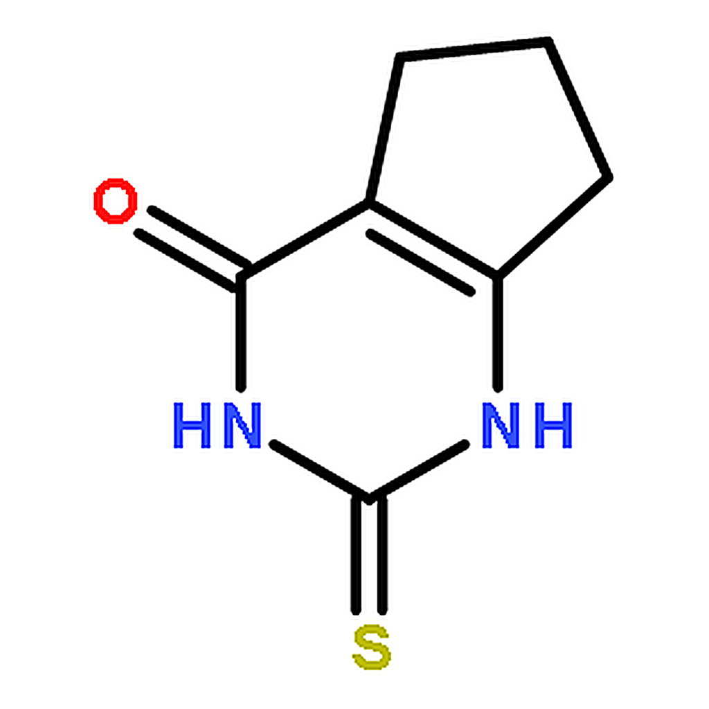 RHAWN 2-Mercapto-6，7-dihydro-3H-cyclopentapyrimidin-4(5H)-one