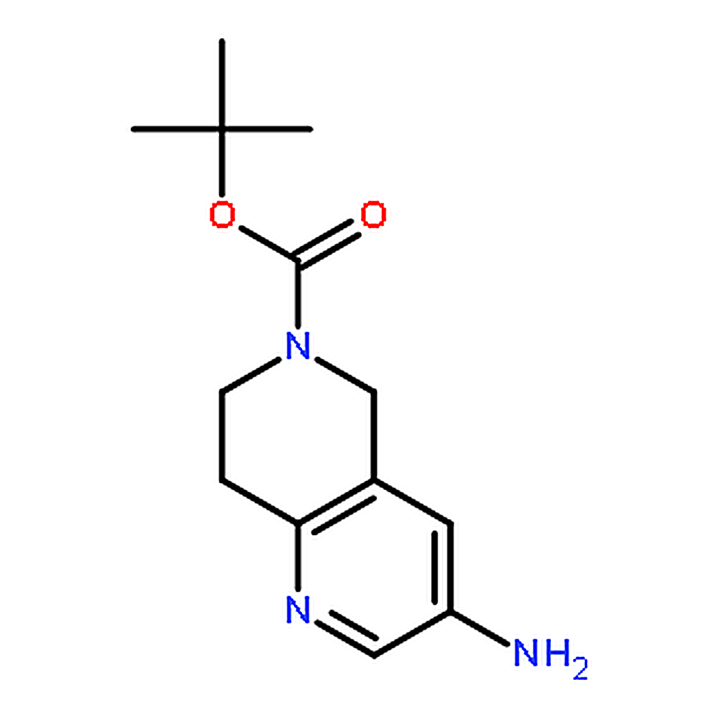 RHAWN 6-Boc-3-amino-5，6，7，8-tetrahydro-[1，6]naphthyridine