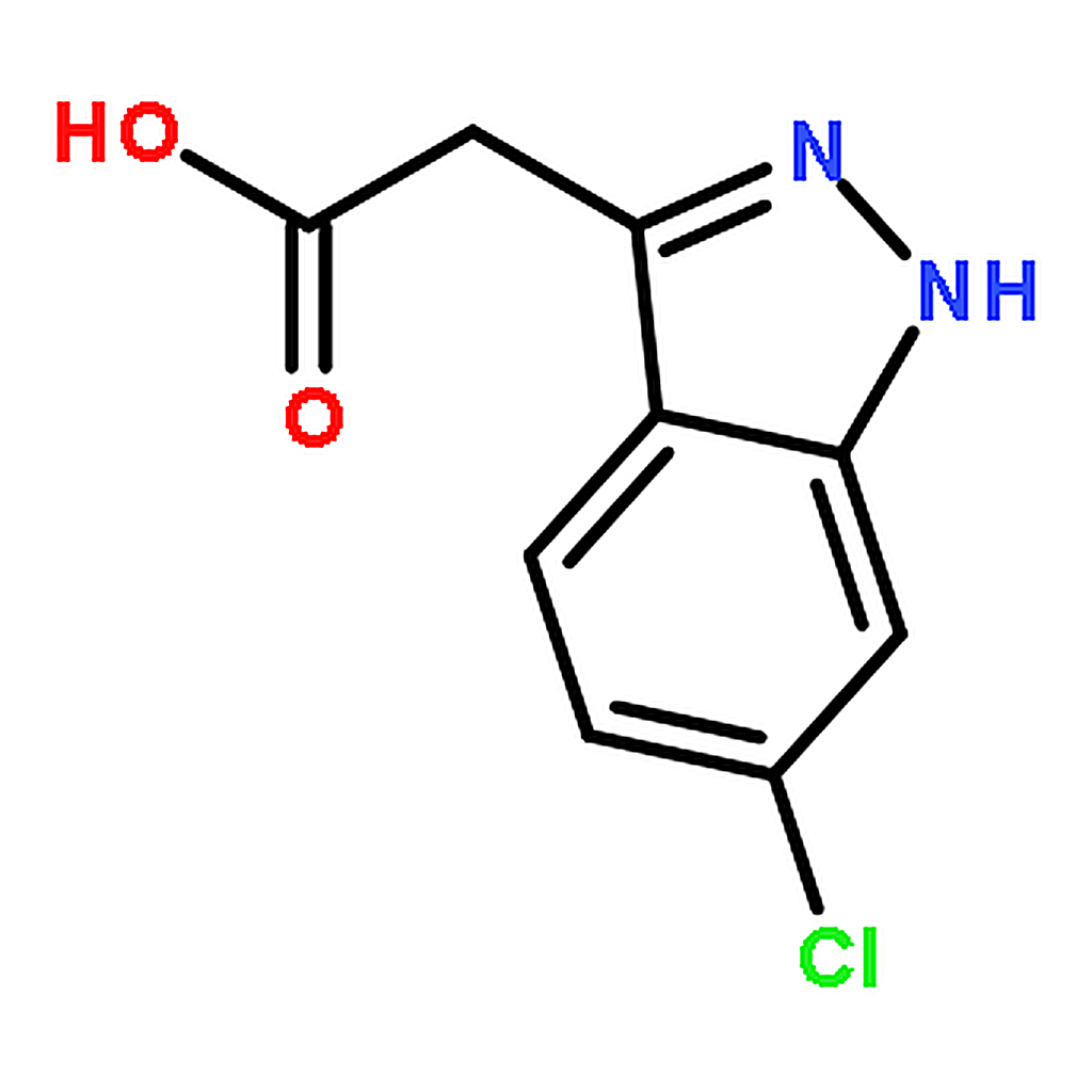 RHAWN 2-(6-chloro-1H-indazol-3-yl)aceticacid