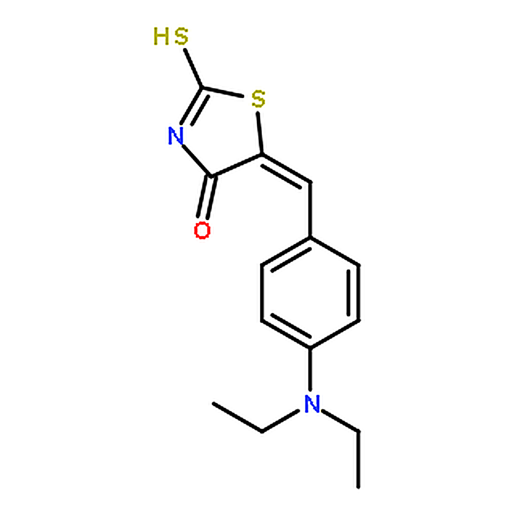 RHAWN 5-[4-(Diethylamino)benzylidene]rhodanine