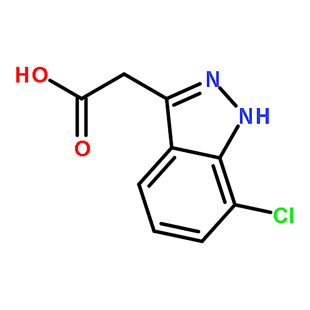 RHAWN 2-(7-chloro-1H-indazol-3-yl)aceticacid