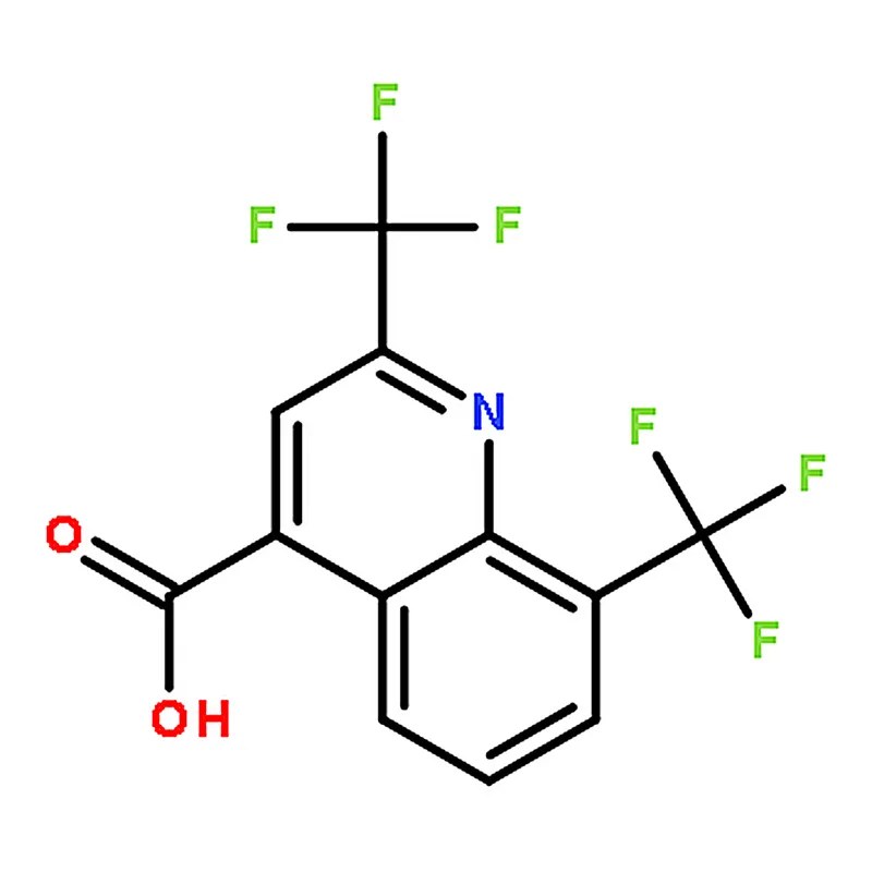 RHAWN 2,8-Bis(trifluoromethyl)quinoline-4-carboxylic acid