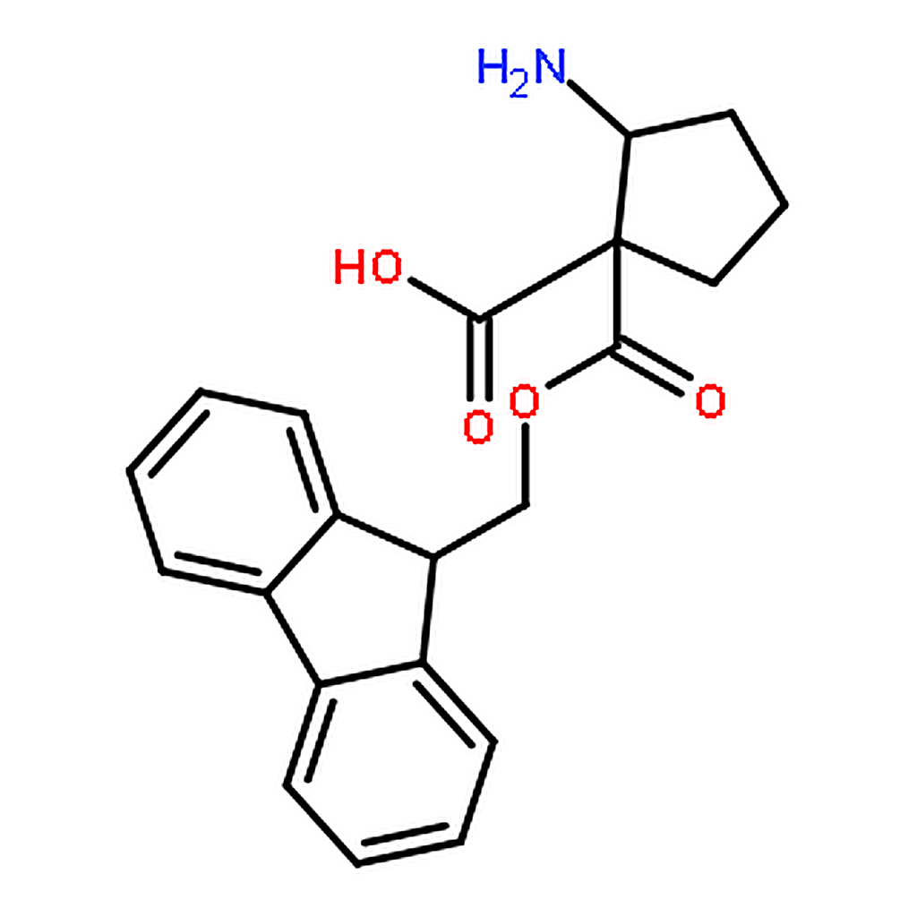 RHAWN (1S,2S)-2-((((9H-Fluoren-9-yl)methoxy)carbonyl)amino)cyclopentanecarboxylic acid