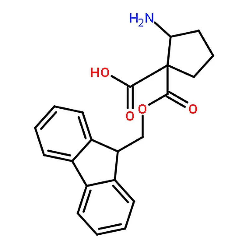 RHAWN (1S,2S)-2-((((9H-Fluoren-9-yl)methoxy)carbonyl)amino)cyclopentanecarboxylic acid