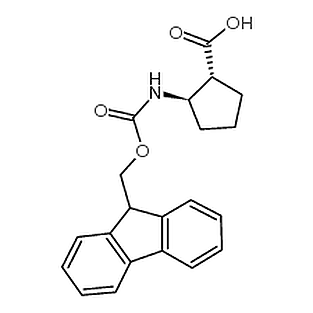 RHAWN (1R,2R)-2-((((9H-Fluoren-9-yl)methoxy)carbonyl)amino)cyclopentanecarboxylic acid