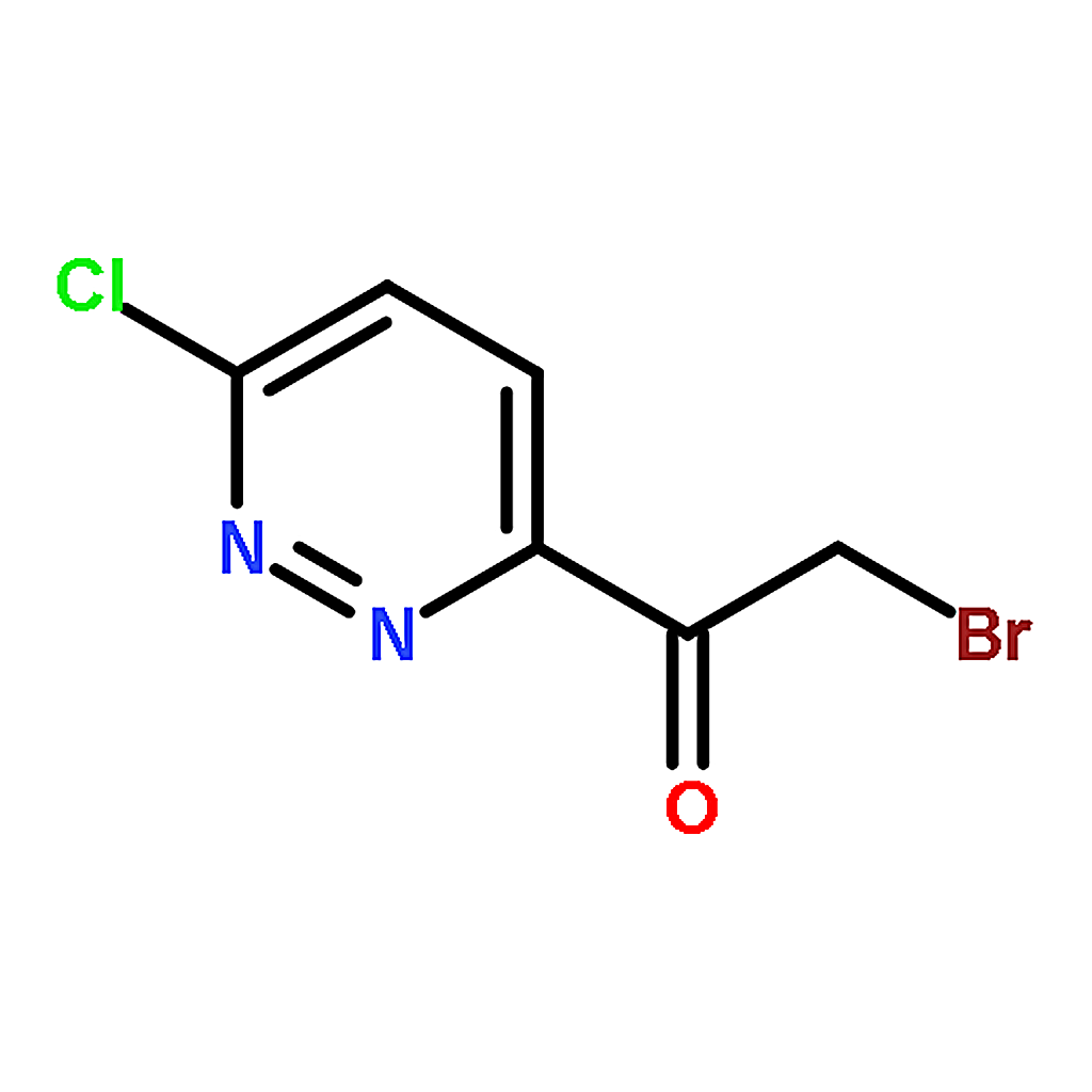RHAWN 2-Bromo-1-(6-chloropyridazin-3-yl)ethanone