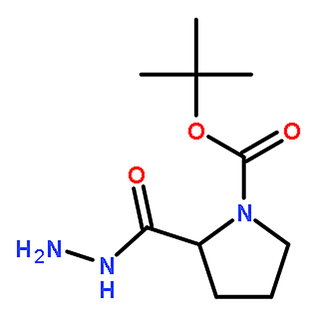 RHAWN tert-Butyl 2-(hydrazinecarbonyl)pyrrolidine-1-carboxylate