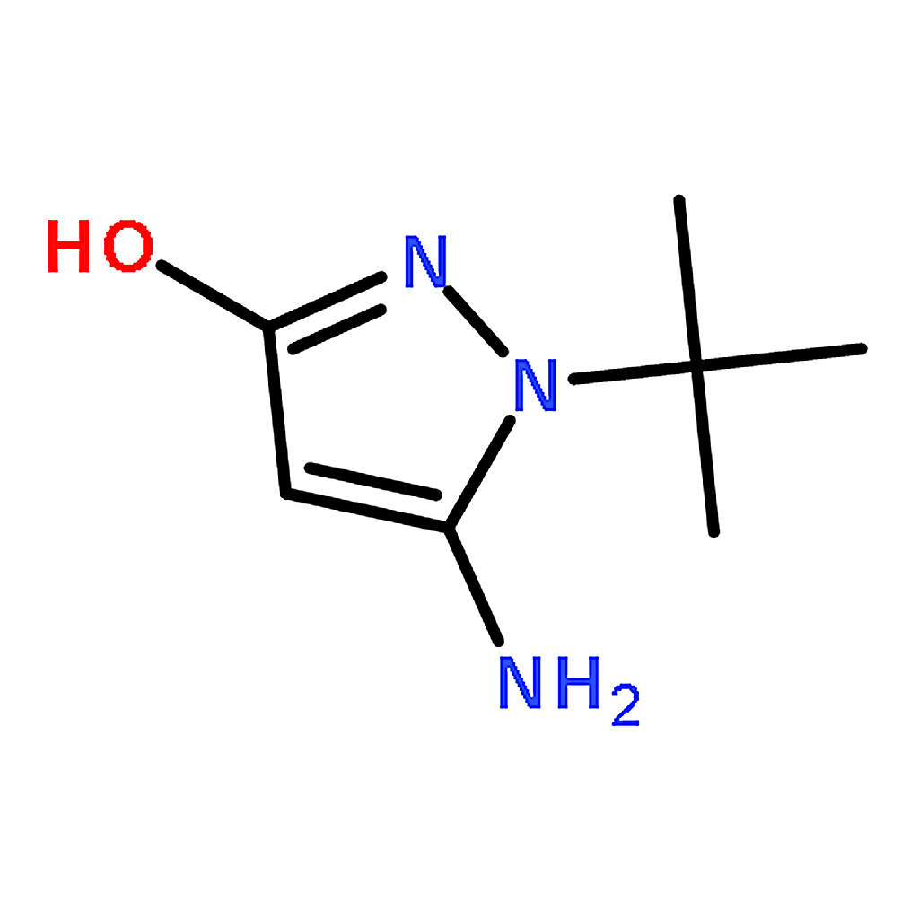 RHAWN 5-Amino-1-(tert-butyl)-1H-pyrazol-3-ol