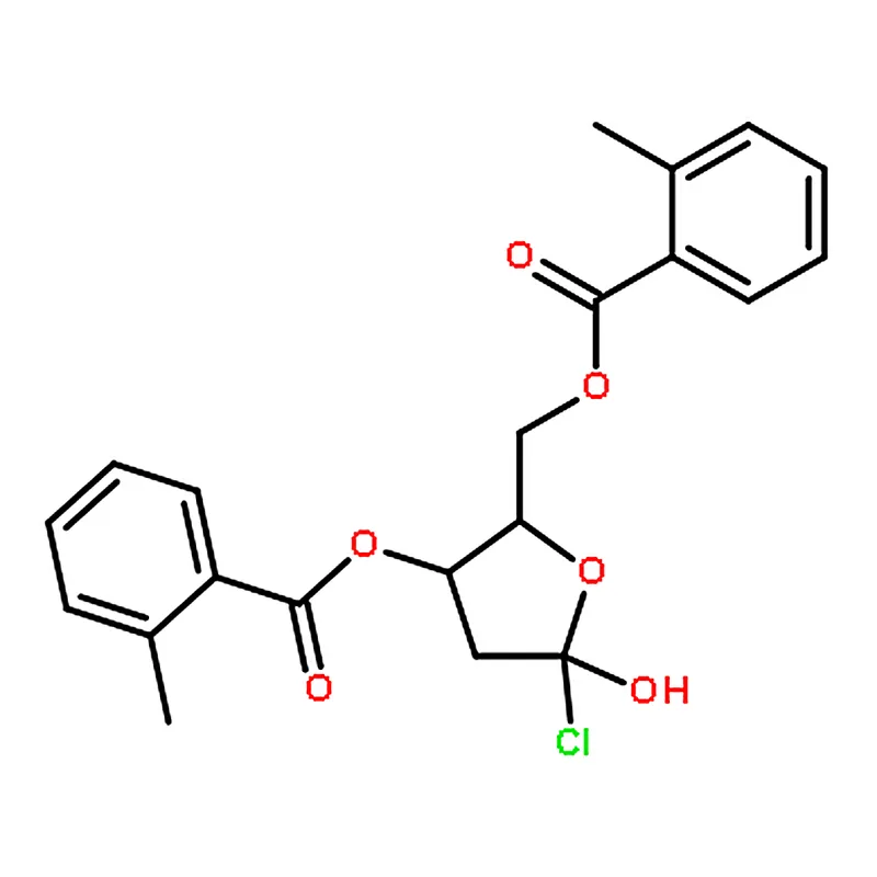 RHAWN (2R,3S)-5-Chloro-2-(((4-methylbenzoyl)oxy)methyl)tetrahydrofuran-3-yl 4-methylbenzoate