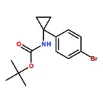 RHAWN tert-Butyl (1-(4-bromophenyl)cyclopropyl)carbamate