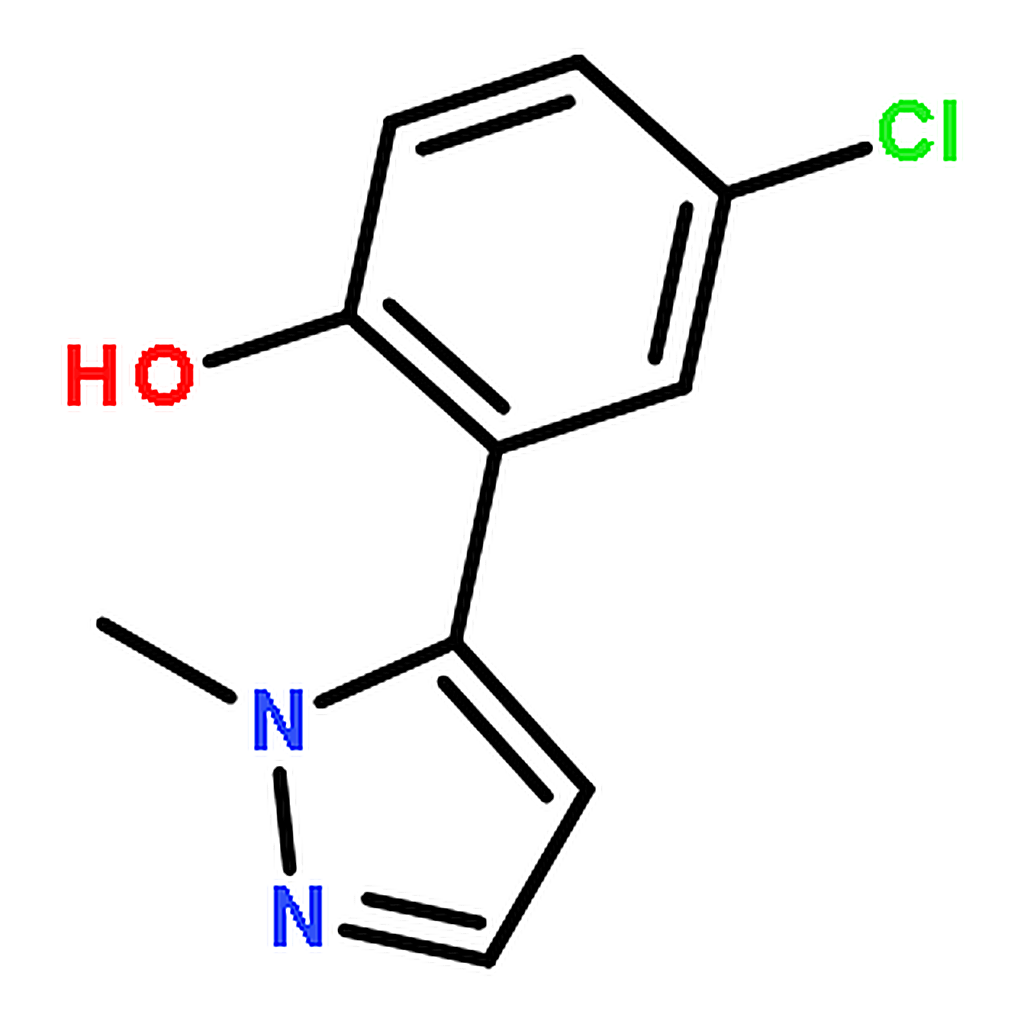 RHAWN 4-chloro-2-(1-Methyl-1H-pyrazol-5-yl)phenol