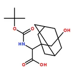RHAWN (2S)-2-((tert-Butoxycarbonyl)amino)-2-(3-hydroxyadamantan-1-yl)acetic acid