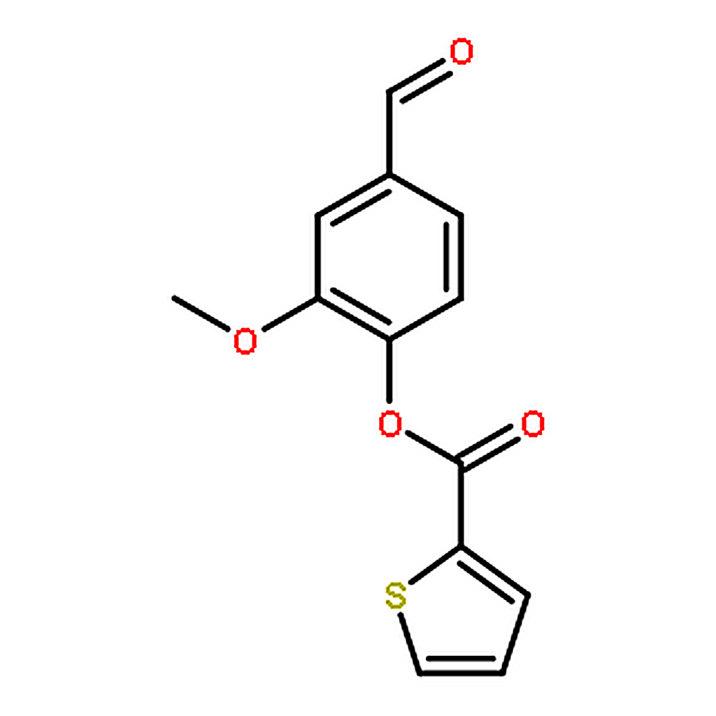 RHAWN 4-Formyl-2-methoxyphenyl thiophene-2-carboxylate