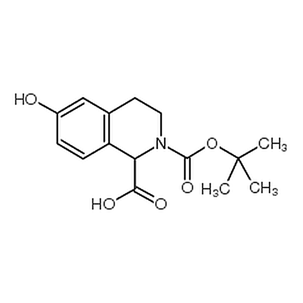 RHAWN 2-(tert-Butoxycarbonyl)-6-hydroxy-1，2，3，4-tetrahydroisoquinoline-1-carboxylicacid