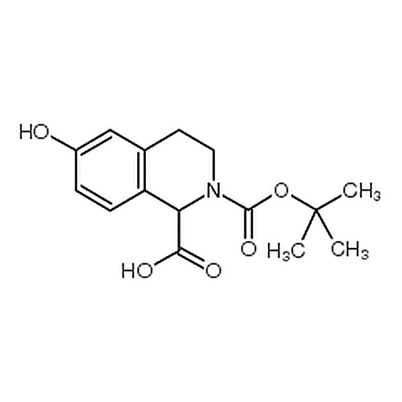 RHAWN 2-(tert-Butoxycarbonyl)-6-hydroxy-1,2,3,4-tetrahydroisoquinoline-1-carboxylicacid