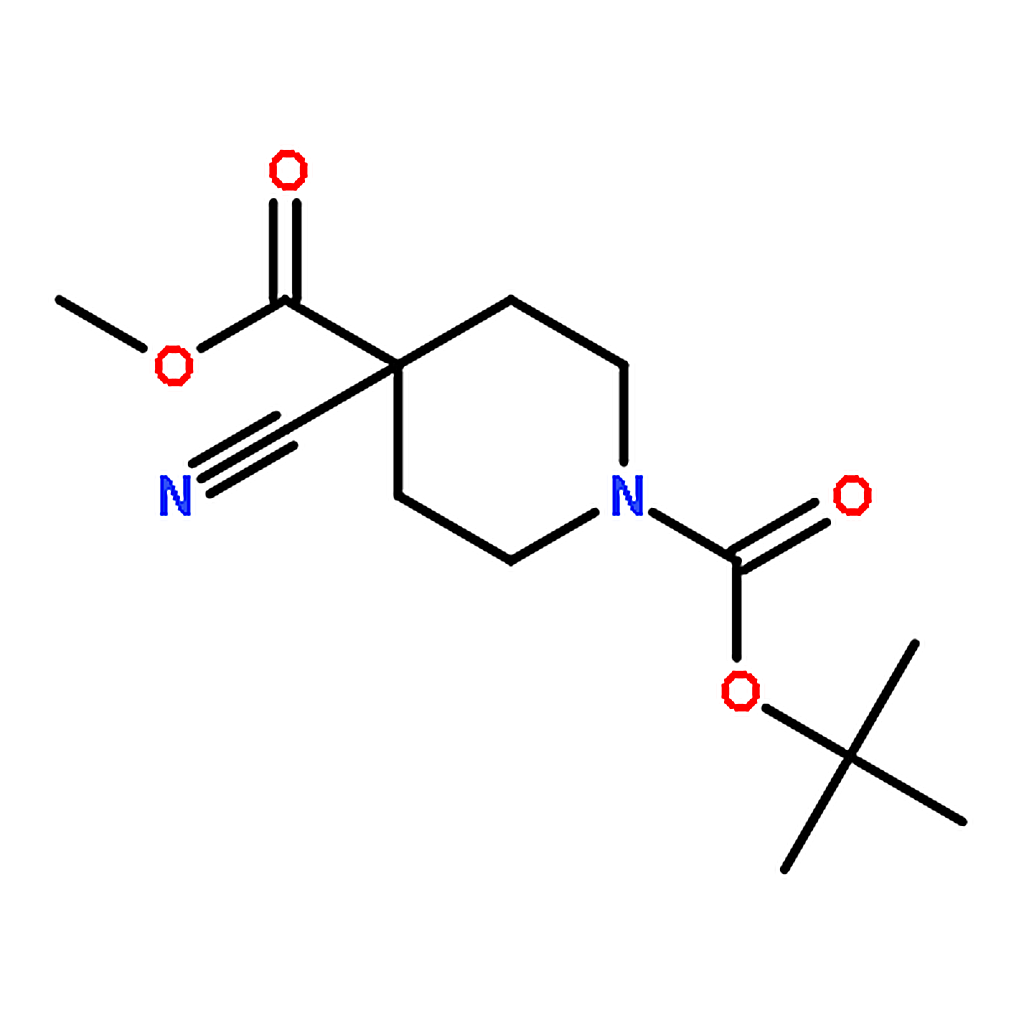 RHAWN 1-tert-Butyl 4-methyl 4-cyanopiperidine-1,4-dicarboxylate