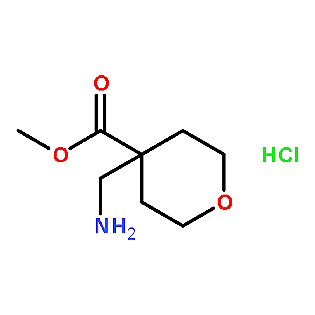 RHAWN Methyl 4-(aminomethyl)tetrahydro-2H-pyran-4-carboxylate hydrochloride