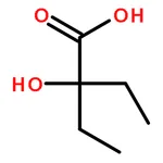 RHAWN 2-ethyl-2-hydroxybutanoic acid