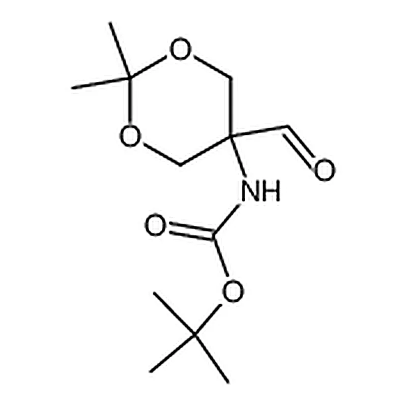 RHAWN tert-Butyl (5-formyl-2,2-dimethyl-1,3-dioxan-5-yl)carbamate